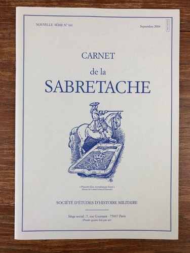 Carnet sabretache 161 - la,