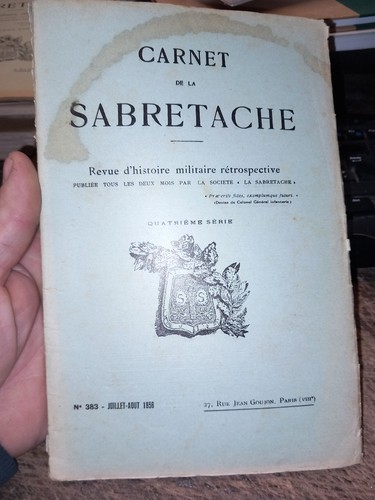 Sabretache notebook comtesse - sabretache,