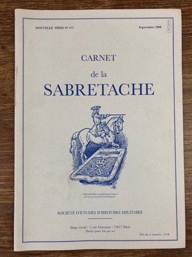 Sabretache notebook 177 - notebook, #