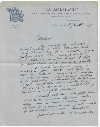 Letterhead from la - 2, "la