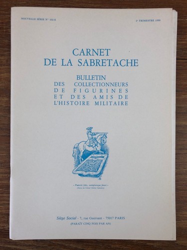 Carnet sabretache 102 - la,