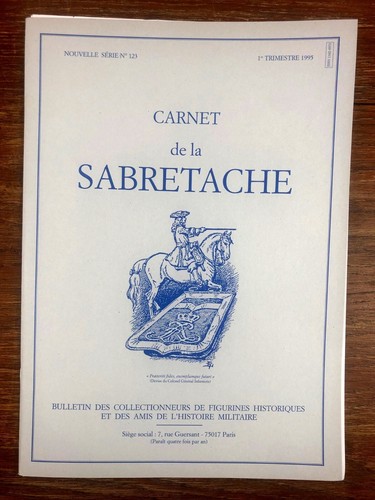 Carnet sabretache 123 - carnet,