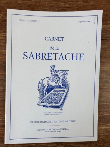 Carnet sabretache 145 - de, la