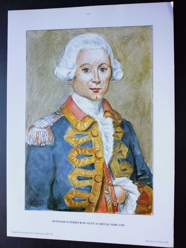 Sabretache uniform color - uniform,