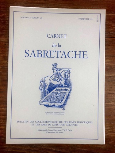 Carnet sabretache 125 - carnet,