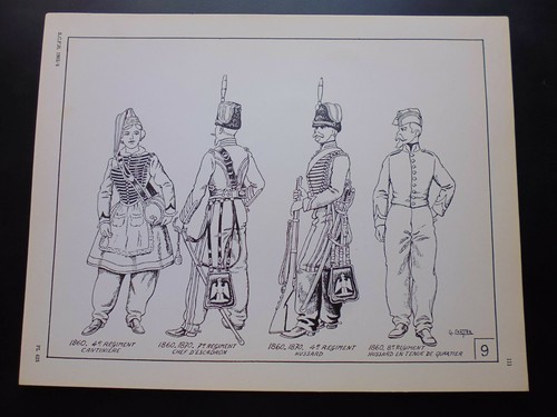 Engraving sabretache - b/w,